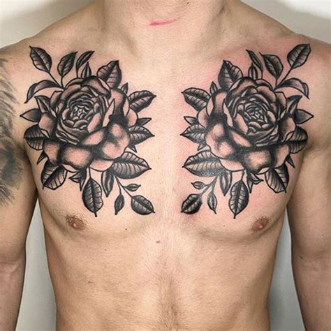 pec tattoos for men|More.